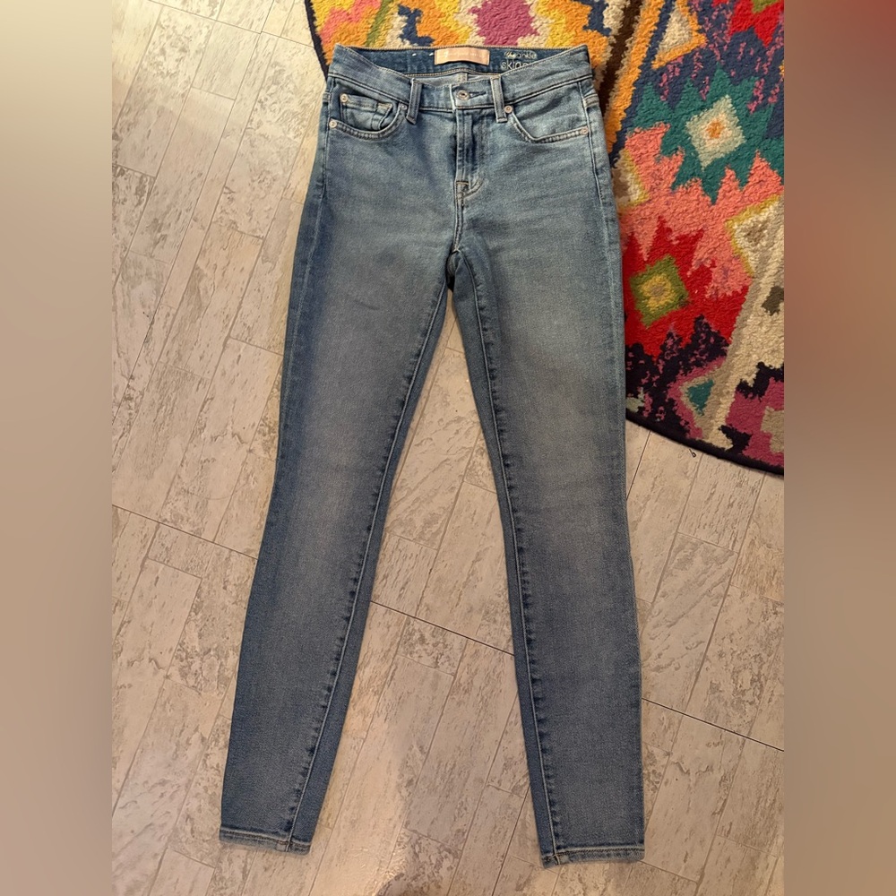 7 for all mankind luxe vintage the ankle skinny